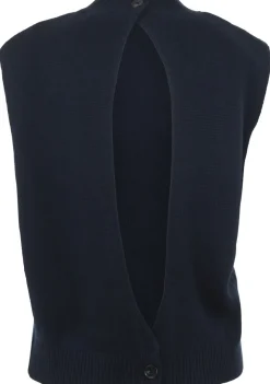 Gilets|Blazers & Jasjes>AIMEE THE LABEL GILET Blauw