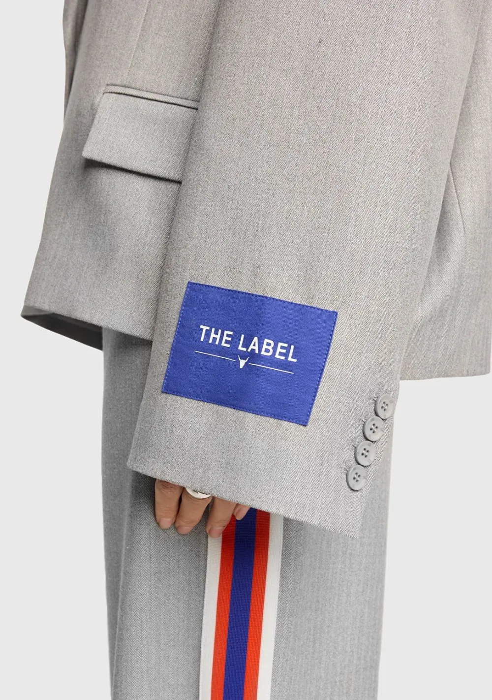 Blazers & Jasjes|Pakken & Co-Ords>ALIX THE LABEL BLAZER Grijs