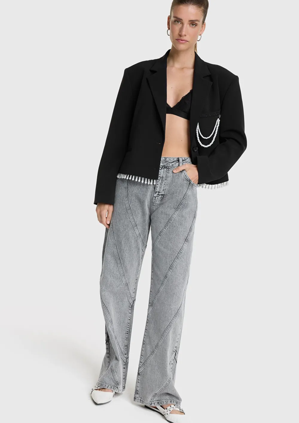 Blazers & Jasjes>ALIX THE LABEL BLAZER Zwart