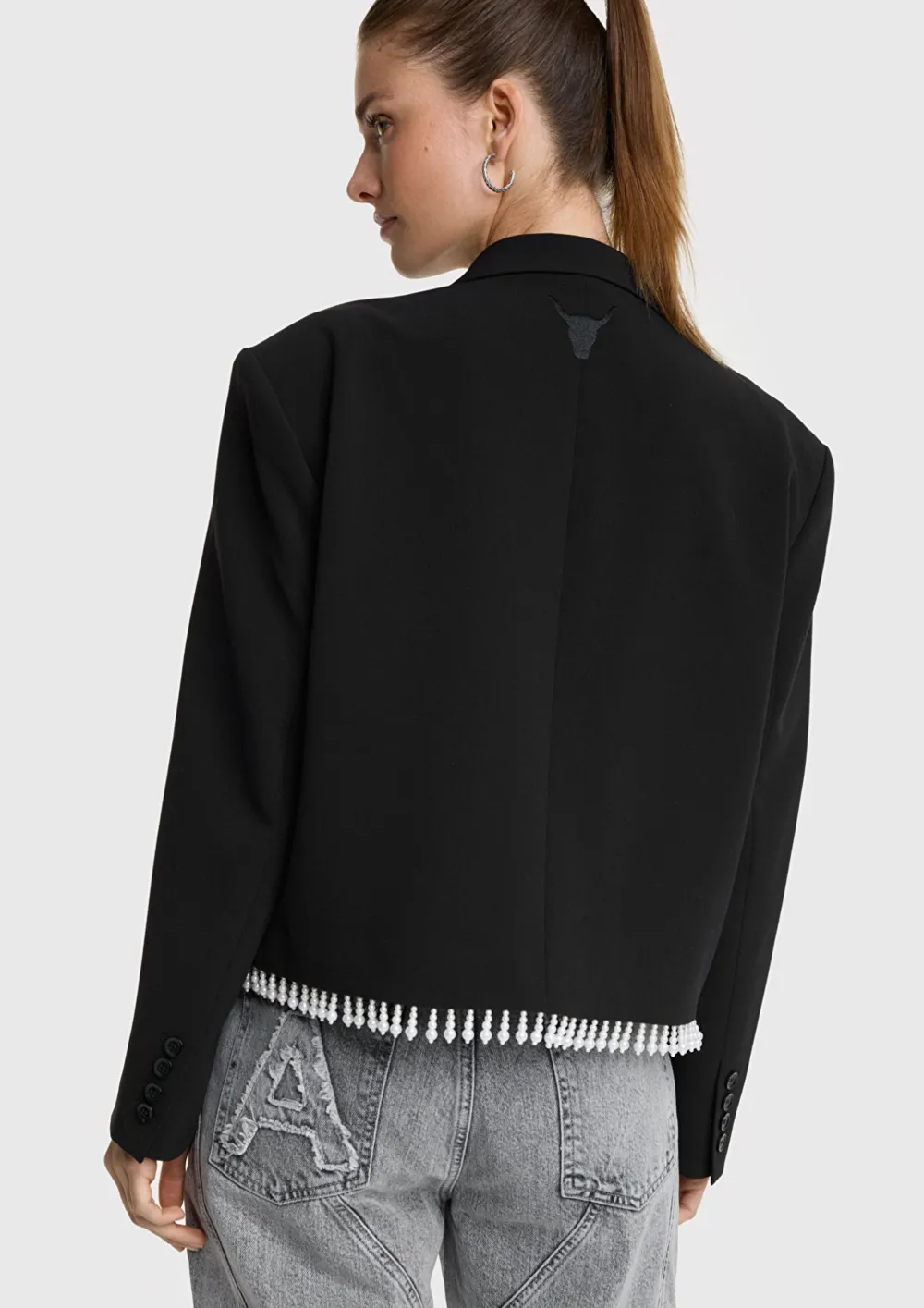 Blazers & Jasjes>ALIX THE LABEL BLAZER Zwart