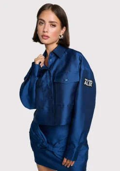 Pakken & Co-Ords|Blouses>ALIX THE LABEL BLOUSE Blauw