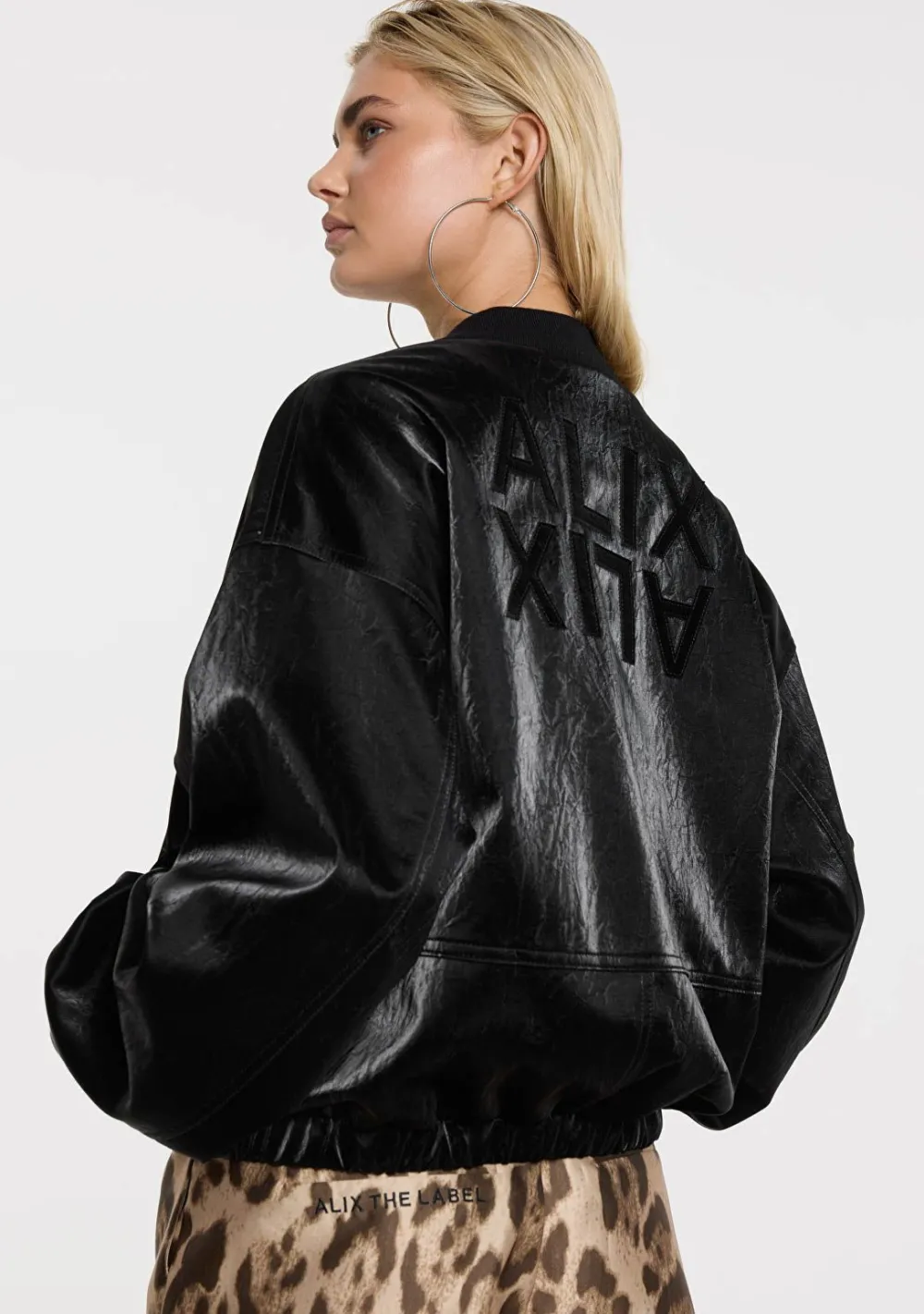 Blazers & Jasjes|Jassen>ALIX THE LABEL BOMBERJACK Zwart