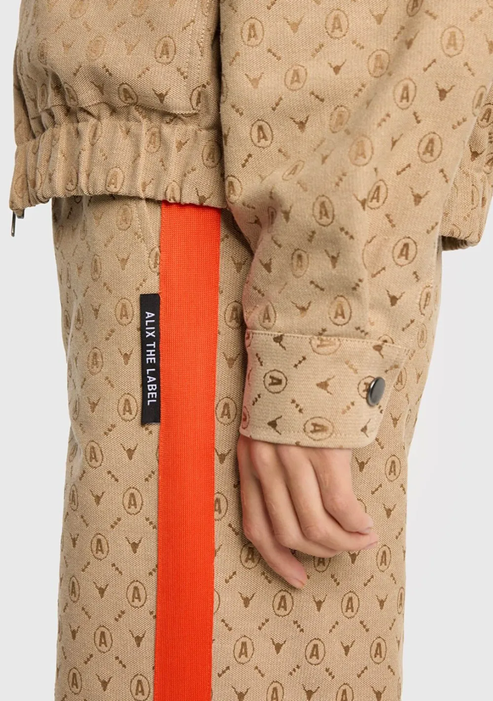 Blazers & Jasjes|Pakken & Co-Ords>ALIX THE LABEL BOMBERJACK Beige