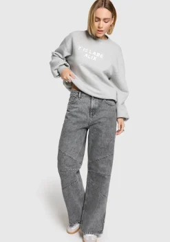 Sweaters|Truien>ALIX THE LABEL SWEATER Grijs