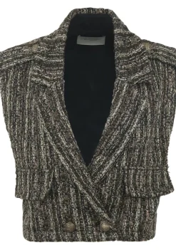 Pakken & Co-Ords|Gilets>AMAYA AMSTERDAM GILET Bruin