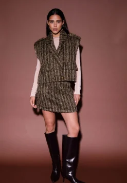 Pakken & Co-Ords|Gilets>AMAYA AMSTERDAM GILET Bruin