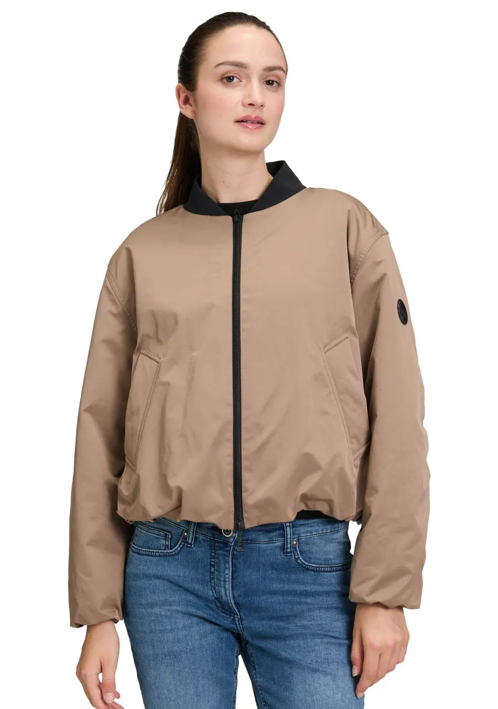 Blazers & Jasjes|Jassen>AMBER AND JUNE BOMBERJACK Beige