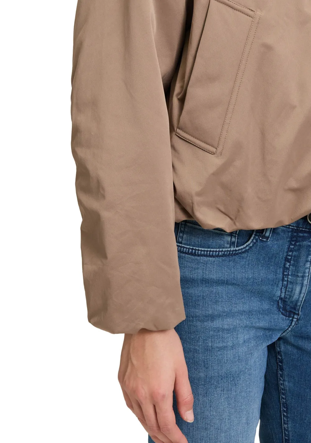 Blazers & Jasjes|Jassen>AMBER AND JUNE BOMBERJACK Beige