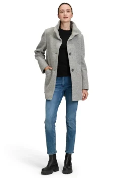 Winterjassen|Jassen>AMBER AND JUNE MANTEL Grijs