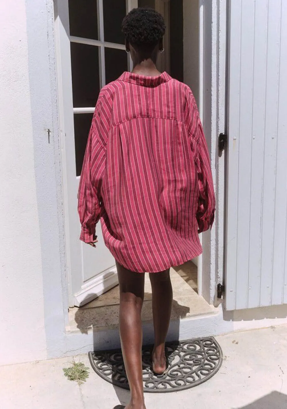 Blouses>AMERICAN VINTAGE BLOUSE Roze