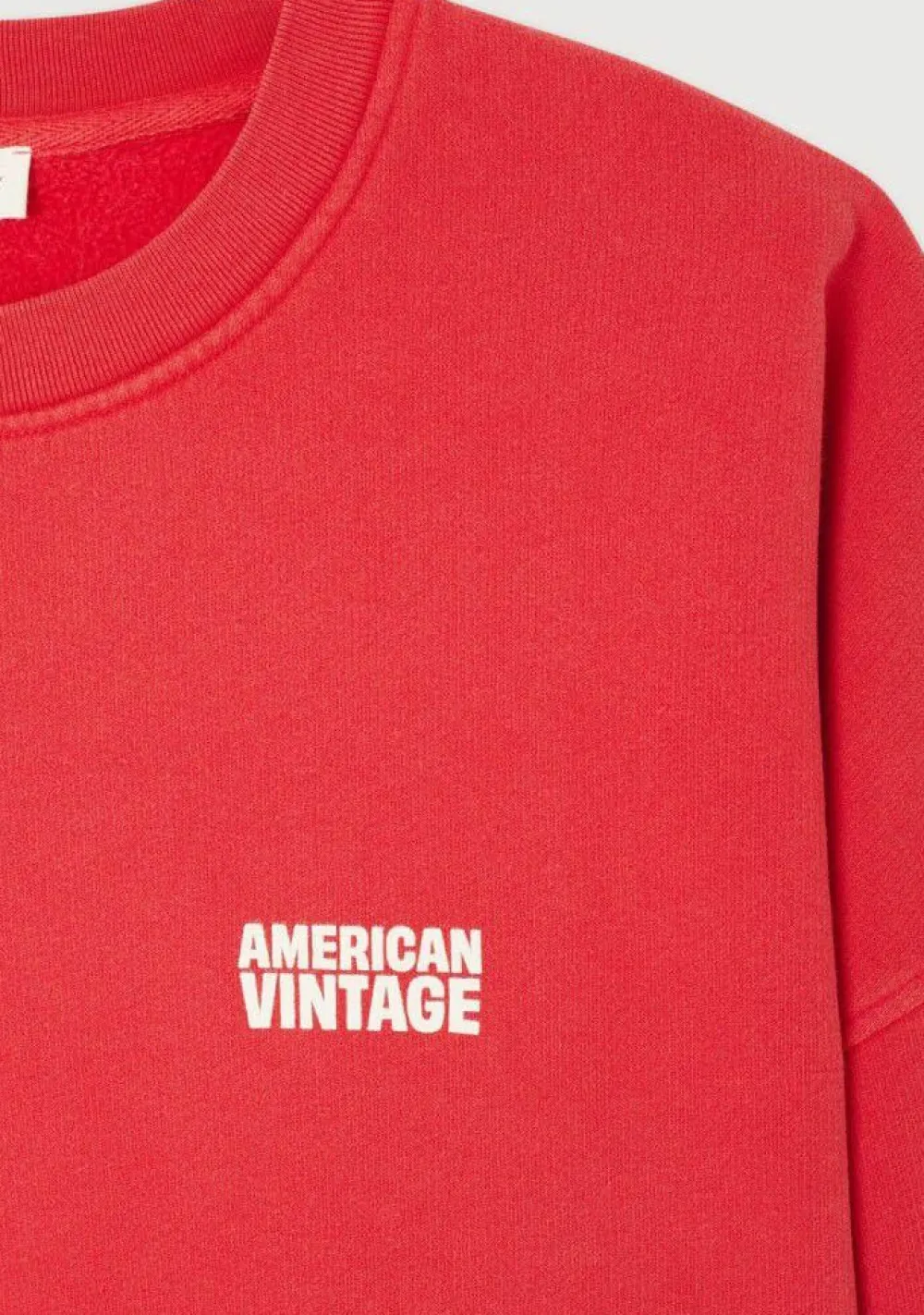 Sweaters|Truien>AMERICAN VINTAGE SWEATER Rood
