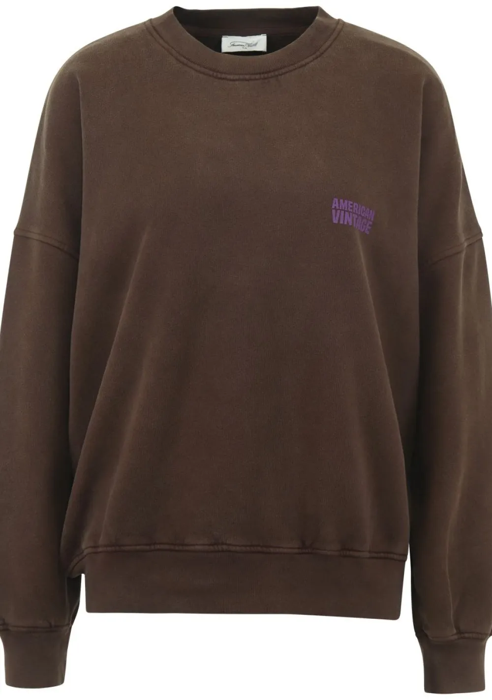 Sweaters|Truien>AMERICAN VINTAGE SWEATER Bruin