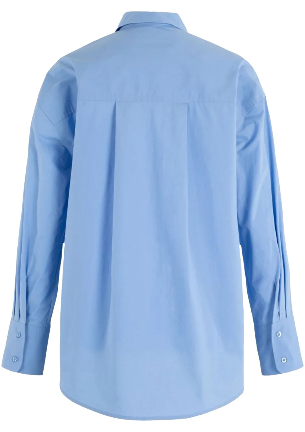 Blouses>ANNA BLUE BLOUSE Blauw