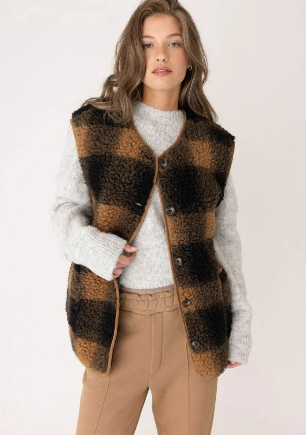 Gilets|Blazers & Jasjes>ANNA BLUE GILET