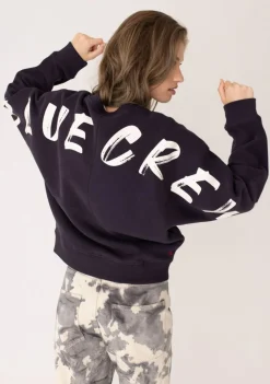 Sweaters|Truien>ANNA BLUE SWEATER Blauw