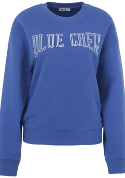 Sweaters|Truien>ANNA BLUE SWEATER Blauw