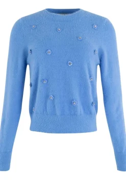 Truien>ANNA BLUE TRUI Blauw