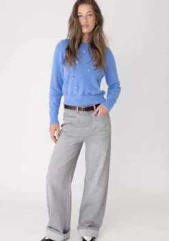 Truien>ANNA BLUE TRUI Blauw