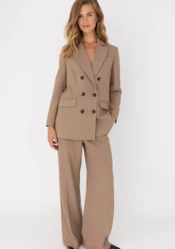 Pakken & Co-Ords|Blazers & Jasjes>ANNA VAN TOOR BLAZER Beige