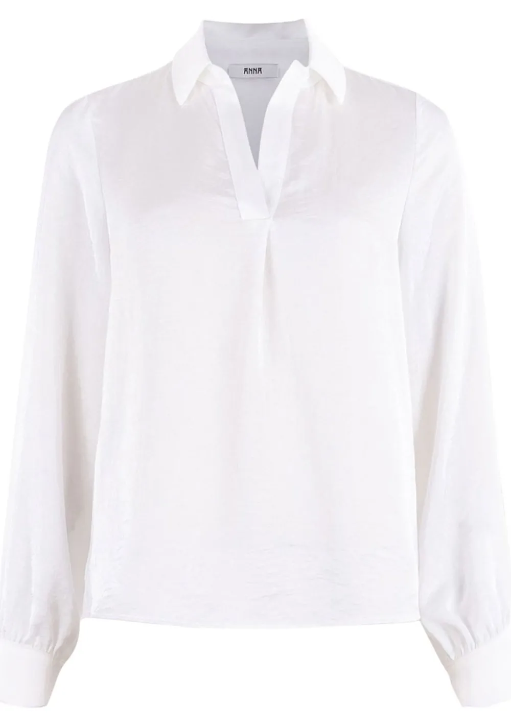 Blouses>ANNA VAN TOOR BLOUSE Wit