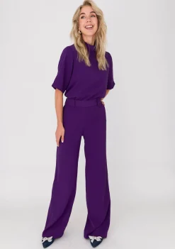 Blouses>ANNA VAN TOOR BLOUSE Paars