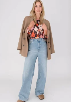 Blouses>ANNA VAN TOOR BLOUSE Roze