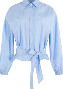 Blouses>ANNA VAN TOOR BLOUSE Blauw