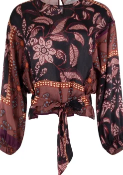 Blouses>ANNA VAN TOOR BLOUSE Paars