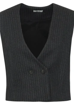 Gilets|Blazers & Jasjes>ANNA VAN TOOR GILET Grijs