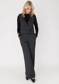 Gilets|Blazers & Jasjes>ANNA VAN TOOR GILET Grijs