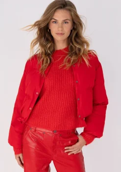 Winterjassen|Jassen>ANNA VAN TOOR JACK Rood