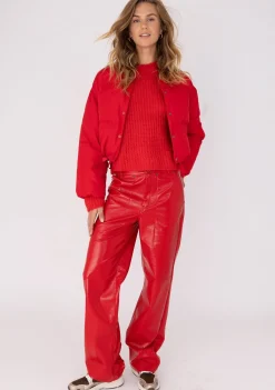 Truien>ANNA VAN TOOR TRUI Rood