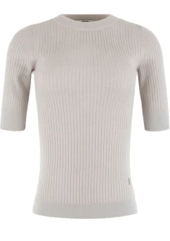 Truien>ANNA VAN TOOR TRUI KORTE MOUW Off white