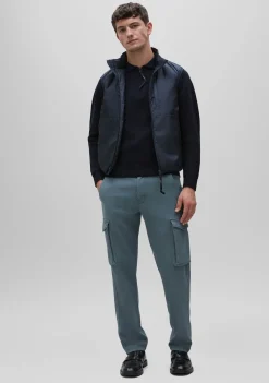 Jassen|Bodywarmers>ASPESI BODYWARMER Blauw