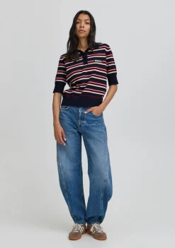 Truien>BALL TRUI KORTE MOUW Blauw