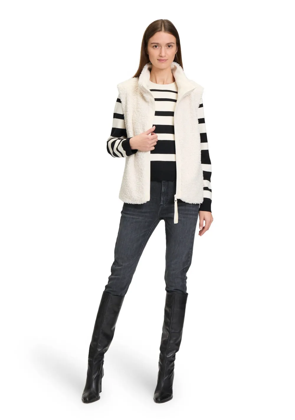 Gilets|Blazers & Jasjes>BETTY & CO GILET Beige