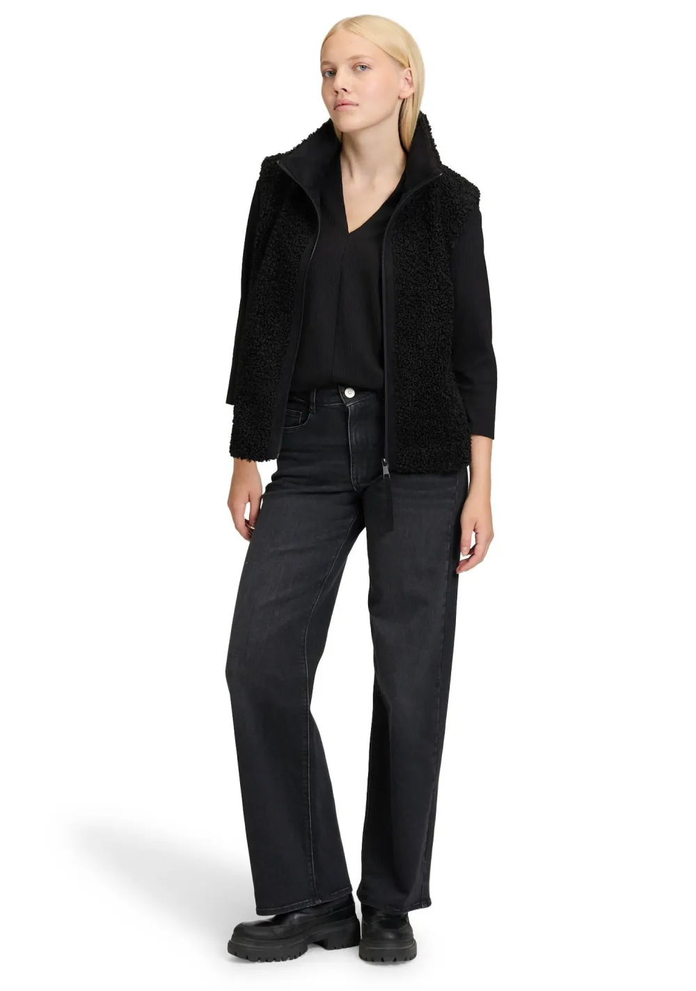 Gilets|Blazers & Jasjes>BETTY & CO GILET Zwart