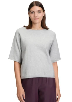 Truien>BETTY & CO TRUI KORTE MOUW Grijs