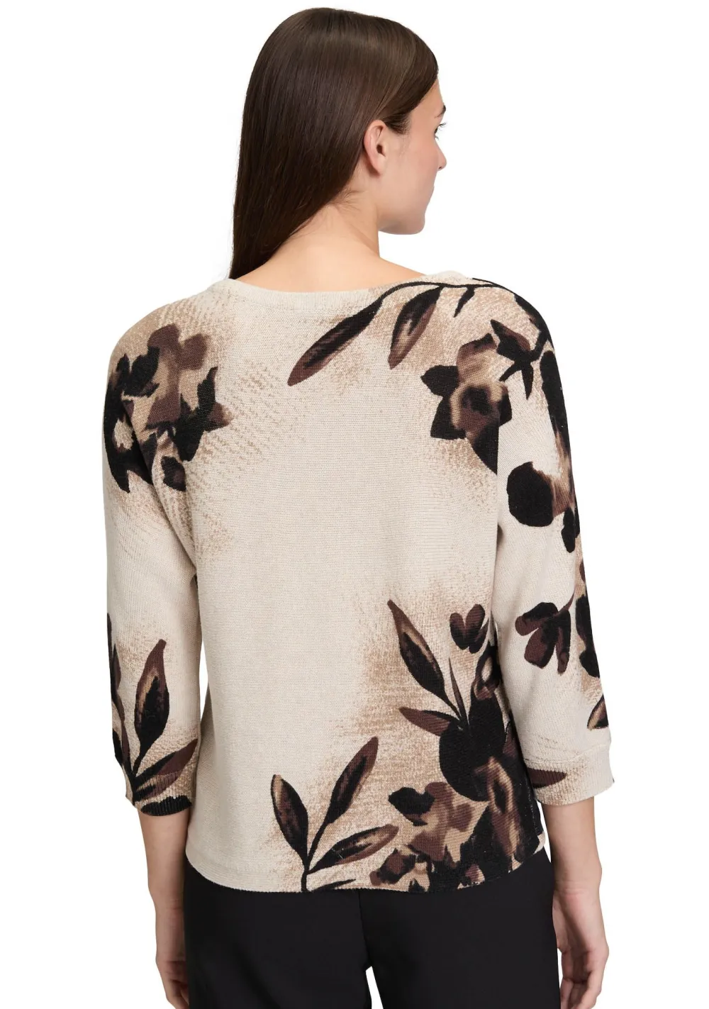 Truien>BETTY BARCLAY TRUI KORTE MOUW Beige