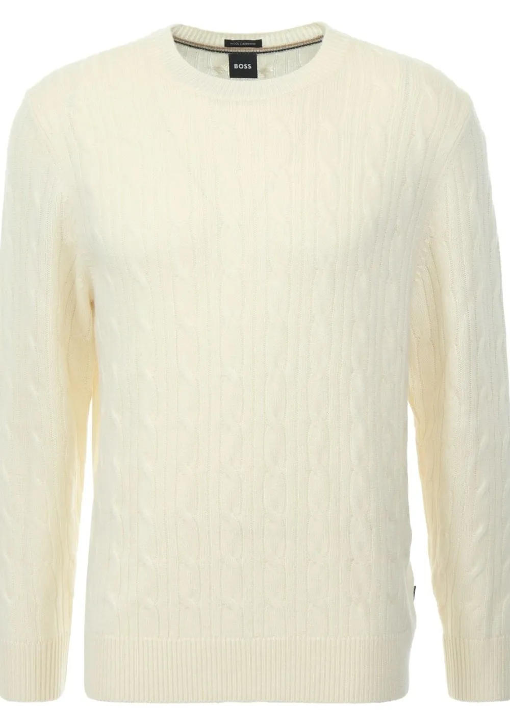 Truien>BOSS BLACK TRUI Off white