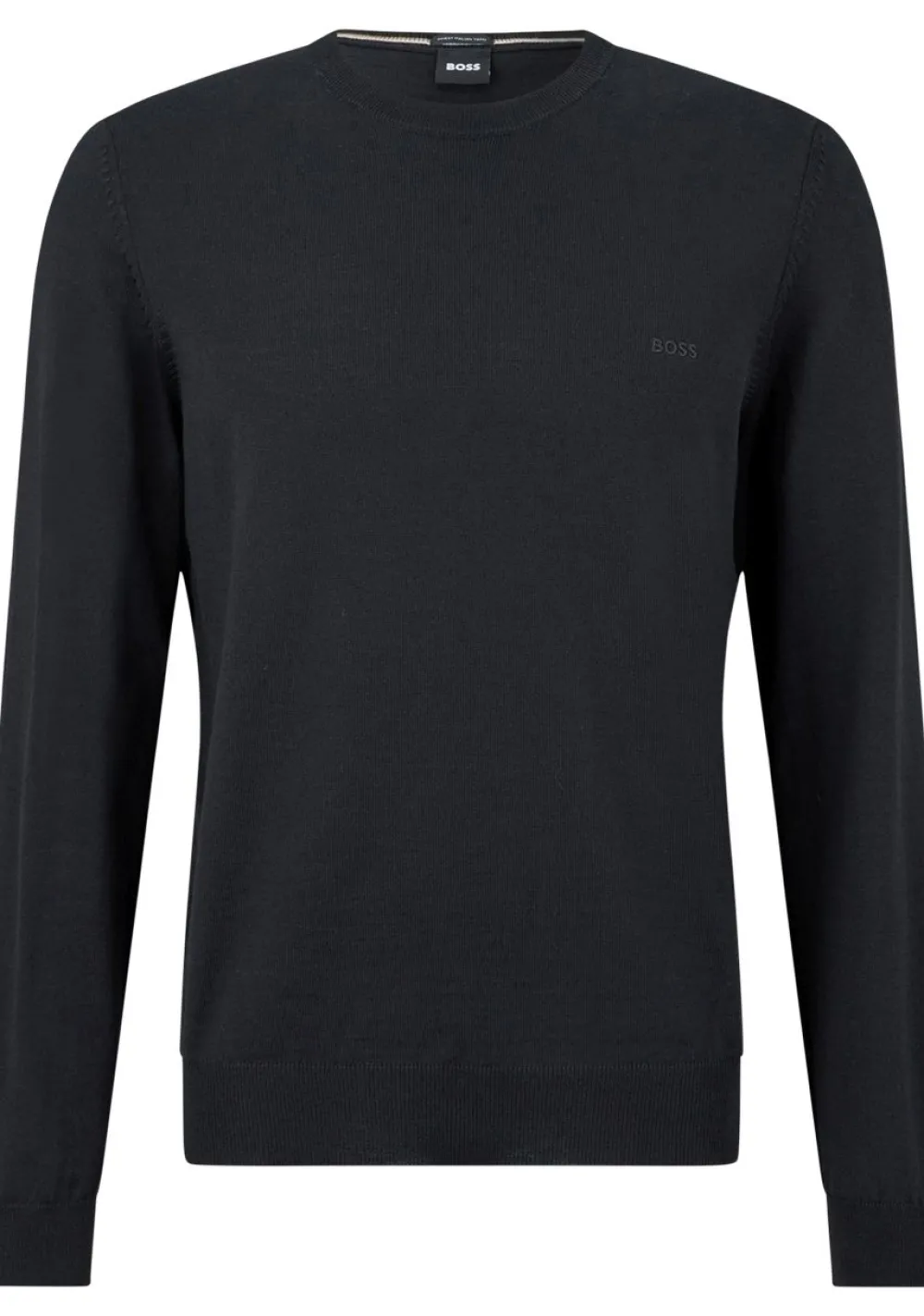 Truien>BOSS BLACK TRUI Zwart