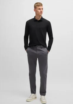 Polo's>BOSS ORANGE POLO Zwart