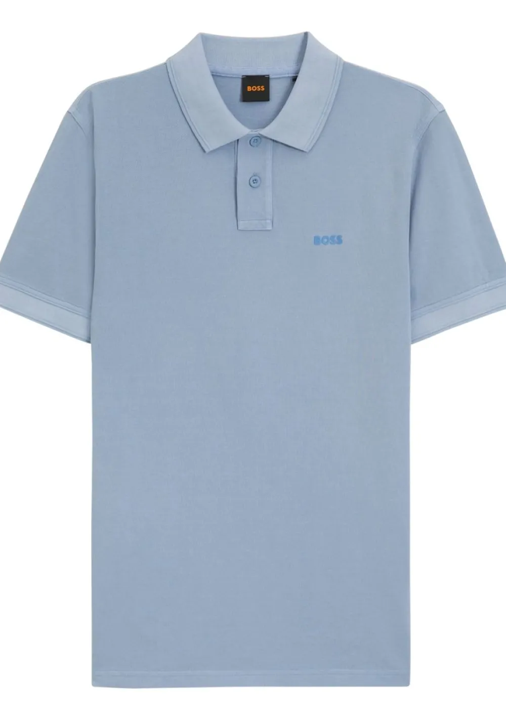 Polo's>BOSS ORANGE POLO Blauw