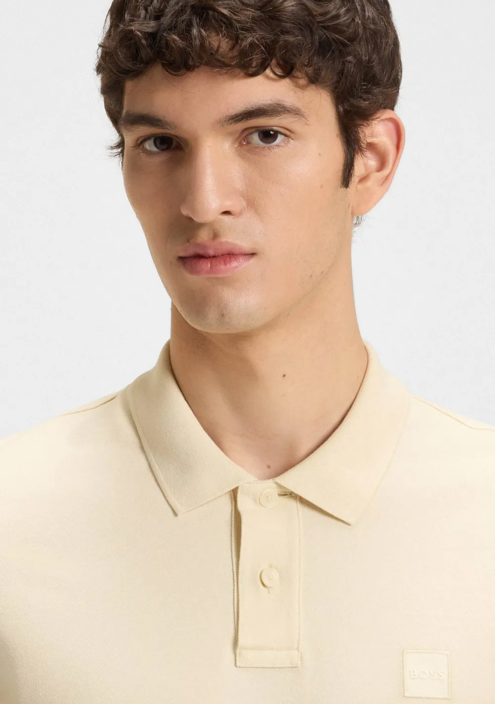 Polo's>BOSS ORANGE POLO Beige