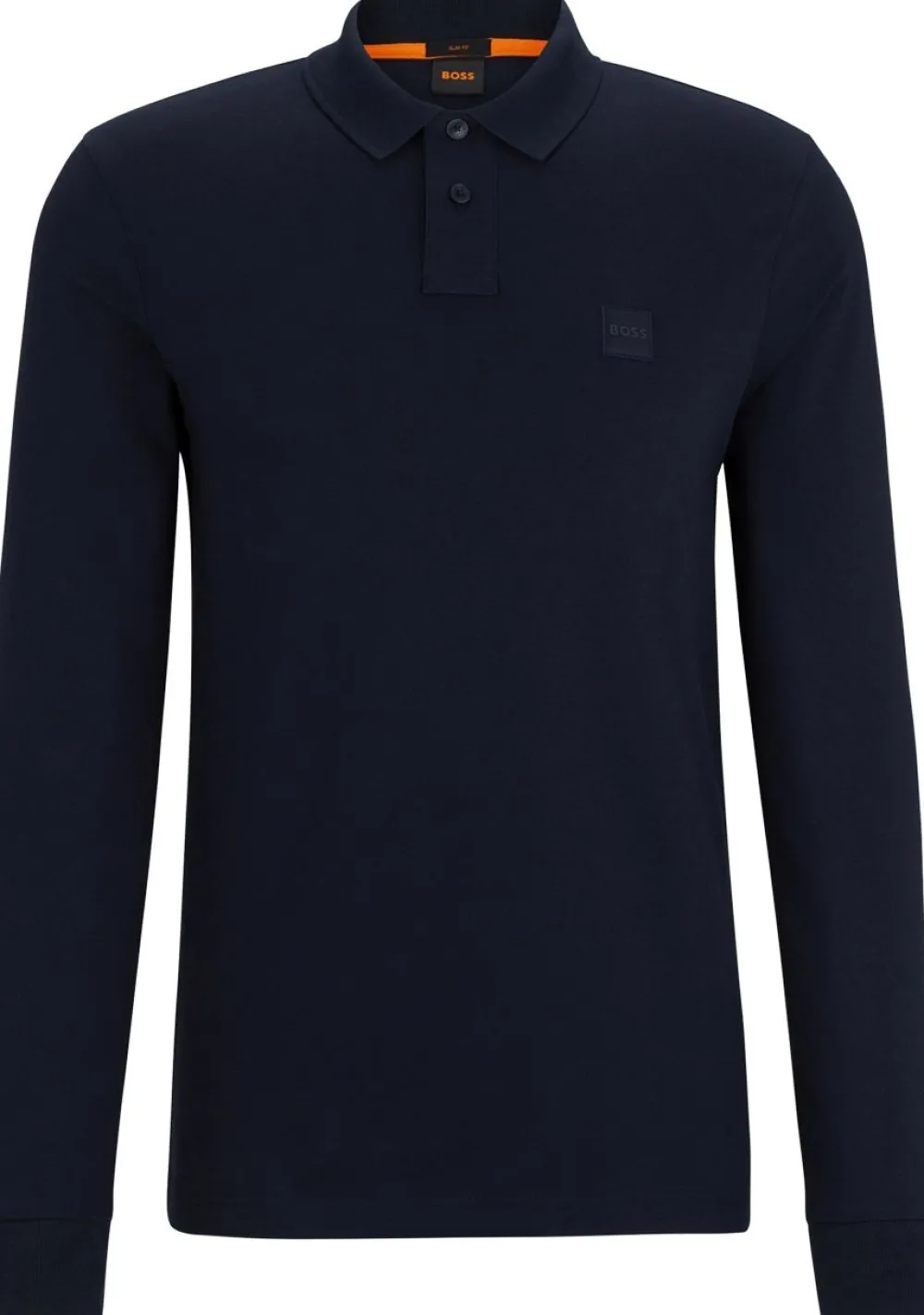 Polo's>BOSS ORANGE POLO Blauw