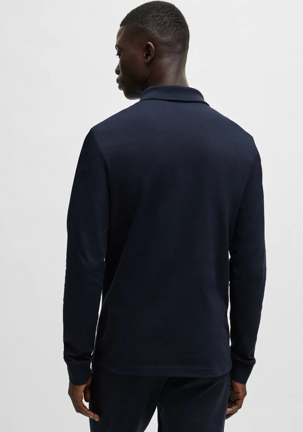 Polo's>BOSS ORANGE POLO Blauw