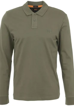 Polo's>BOSS ORANGE POLO Groen