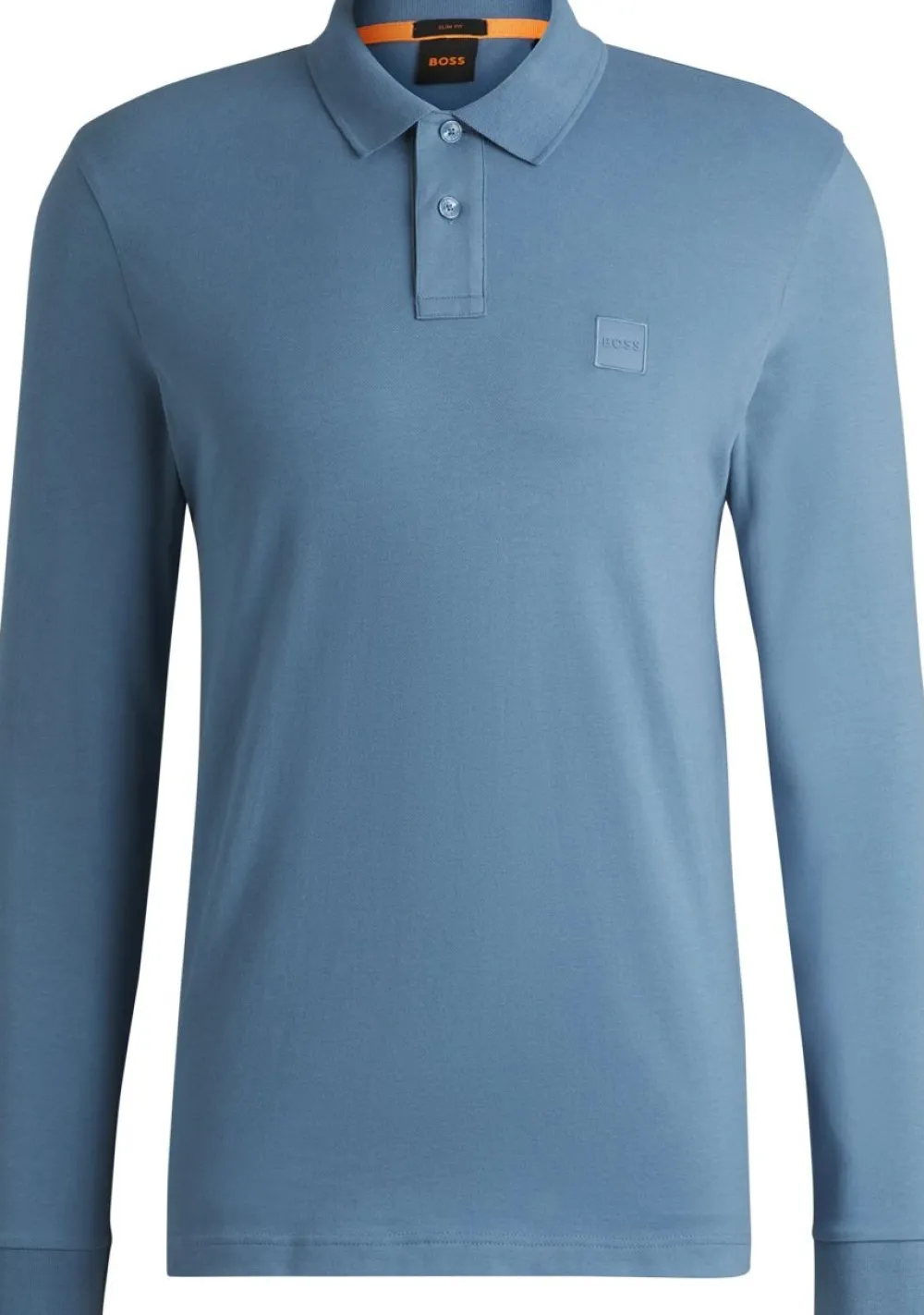 Polo's>BOSS ORANGE POLO Blauw