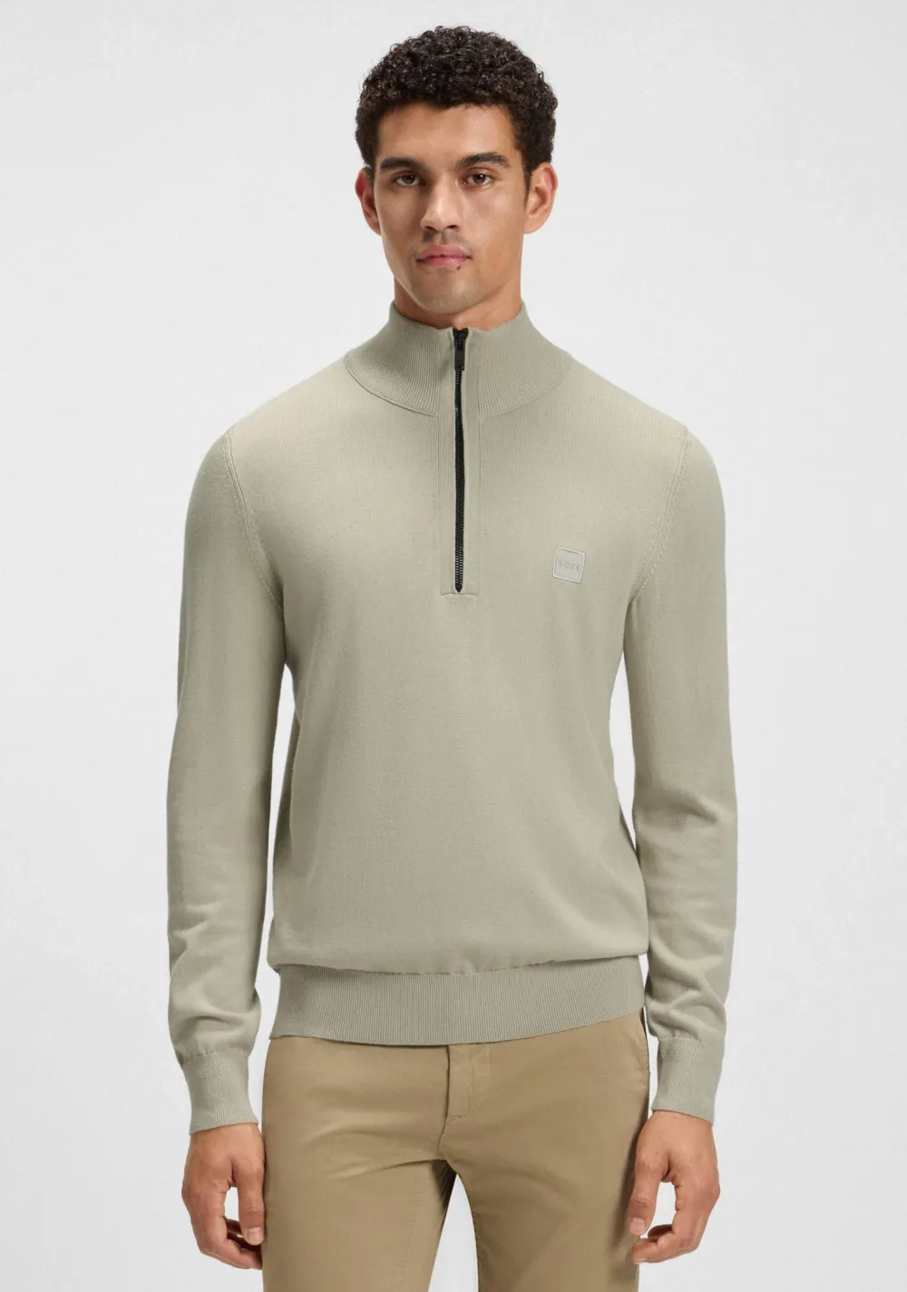 Truien>BOSS ORANGE TRUI Beige