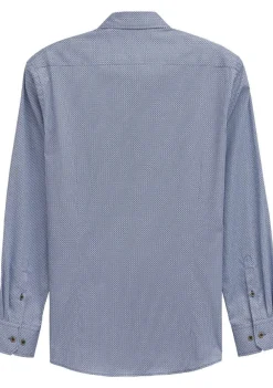 Overhemden>BUGATTI OVERHEMD Blauw